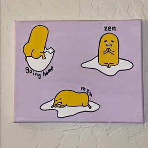 Gudetama painting